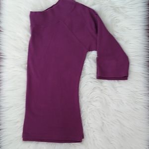 Old Navy perfect fit purple cotton knit sweate top